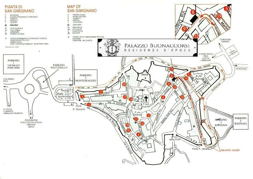 Residenza D'Epoca Palazzo Buonaccorsi Hotel San Gimignano